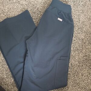 Figs Dark Harbor Isabel Wide Leg XS/Tall